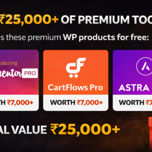 ( Bonus 🎁 ) Elementor Pro + Astra Pro + Cartflow Pro